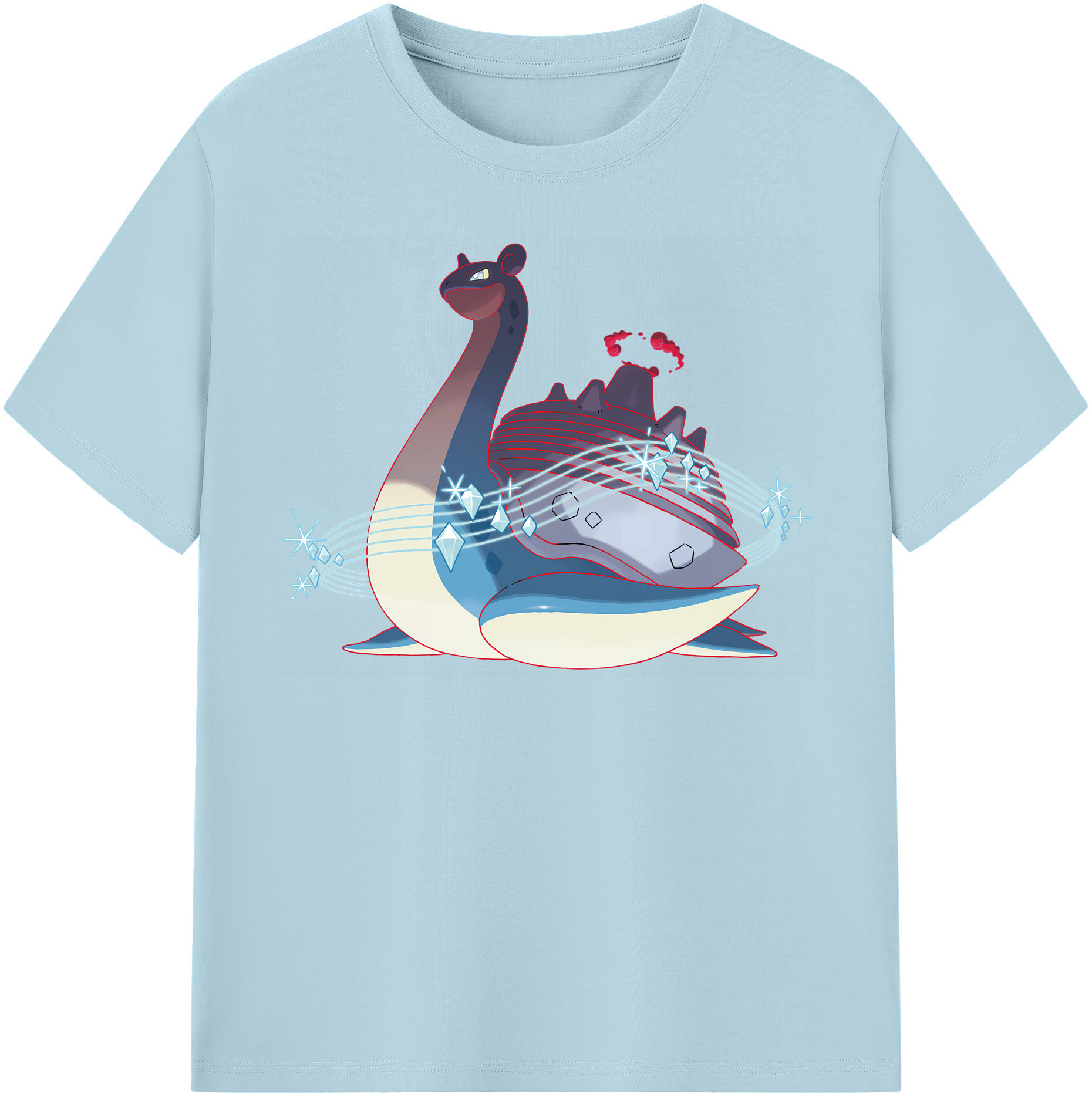 （画像用） ポケットモンスター Pokémon 綿100％半袖Tシャツ（フロントプリント）